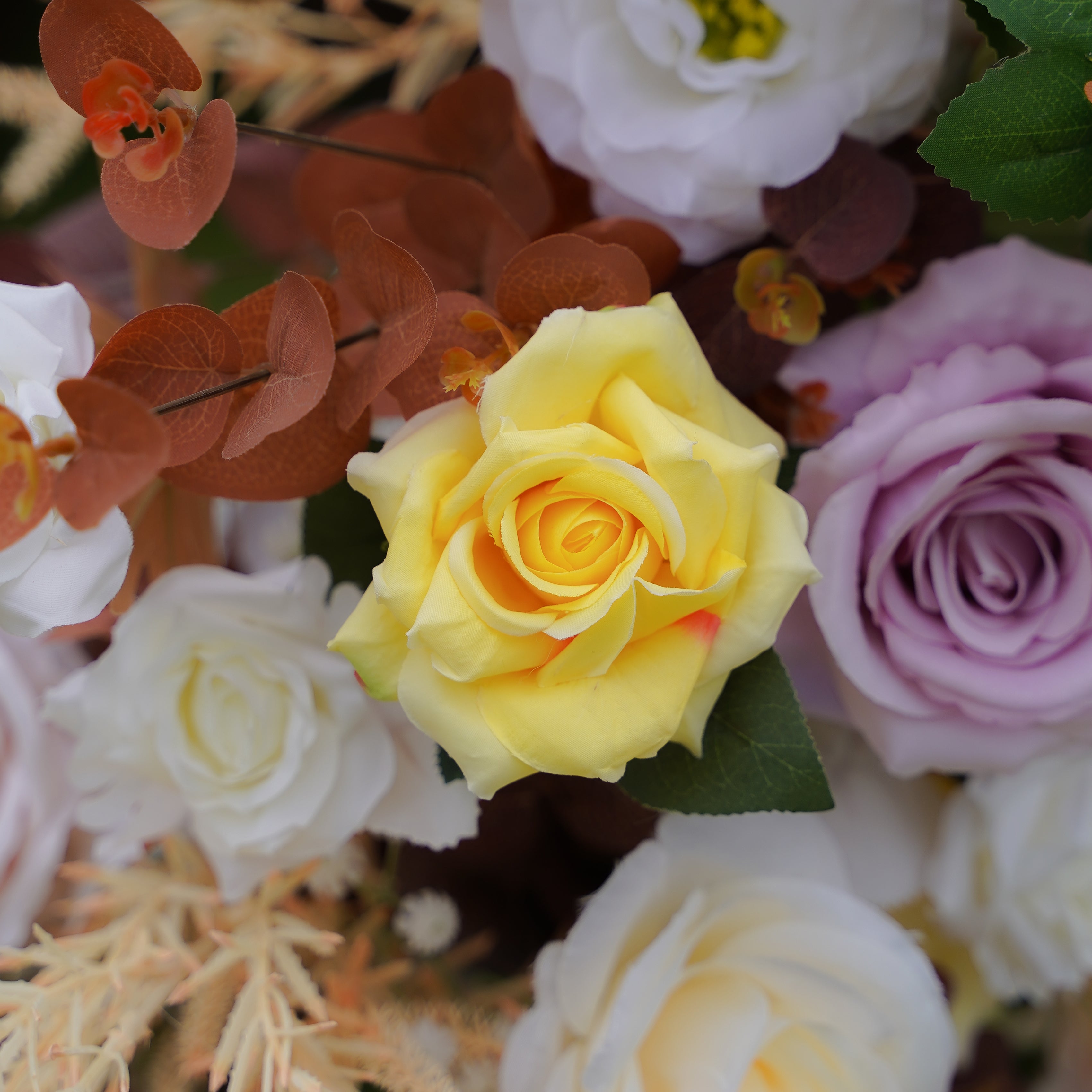 A003 Dusty Flower Arch Wedding Party Background