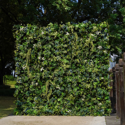 W055 Green Plants Artificial Flower Wall For Wedding  Party Backdrop